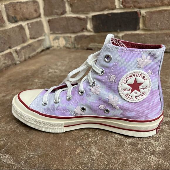 NEW CONVERSE Chuck 70 Rare Desert Floral Textured Print Sz 7 - Picture 6 of 10
